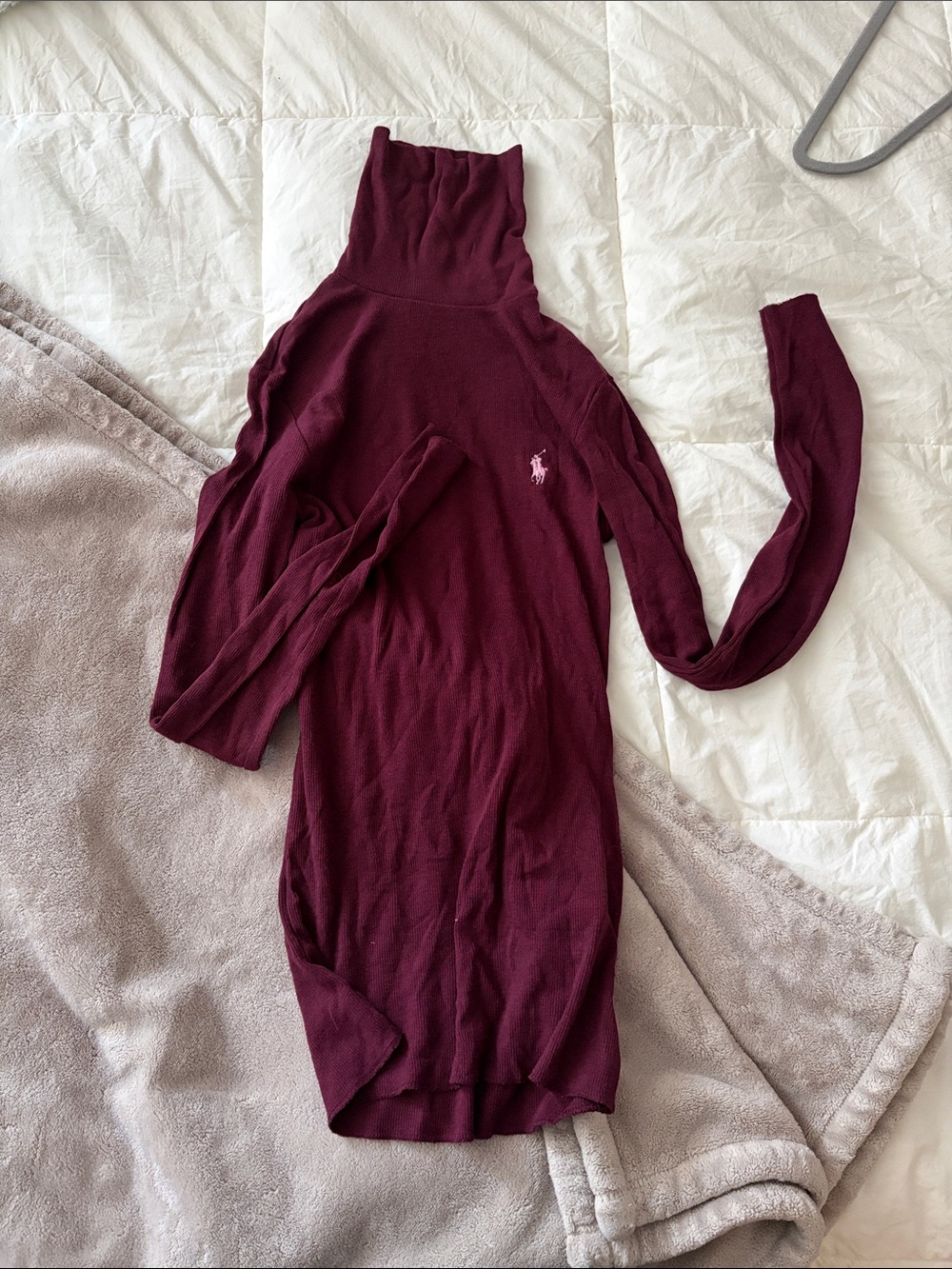 Ralph Lauren Wine Knit Turtleneck